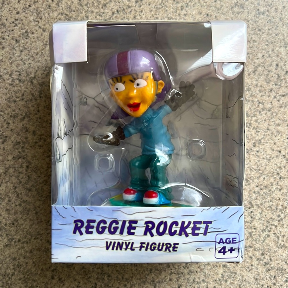 Nickelodeon’s Rocket Power Reggie Rocket vinyl figure 5”